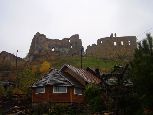 Mściwe ruiny zamku Kamieniec (foto RM)