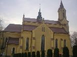 Neogotycki kościół parafialny w Markowej