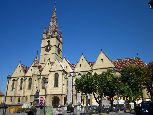 monumentalny kościół ewangelicki w Sibiu