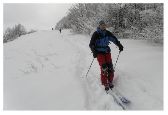 2010-03-07 zimowe przejście Połoniny Wetlińskiej z Adamem Czarnkiem. Wtedy narciarze też byli ... - foto Zbyszek Sewerniak