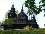 Humenne - drewniana cerkiew w skansenie