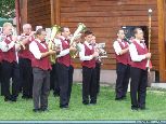 Błażowa - dożynki - Uroczystość uświetnia swoją muzyką miejscowa orkiestra