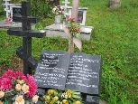 Zdynia - grób wnuka Maksyma Sandowycza