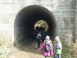 Tunel pod koleją w Łupkowie