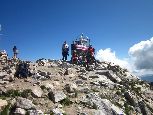 jesteśmy na dachu Bałkanów - zdobywamy Musałe - 2925 m - najwyższy szczyt całych Bałkanów !!!
Jest wyższy nawet od Olimpu, ku rozpaczy 
Greków:)